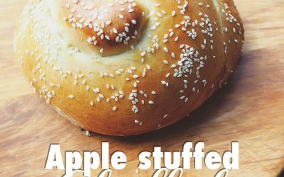 Apple Stuffed Challah for Rosh Hashanah