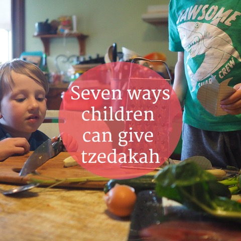 7 Ways Kids Can Give Tzedakah